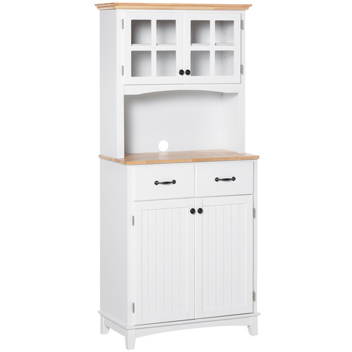 Kitchen cupboard framed glass - kitchen,